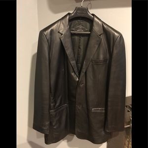 Men’s Leather Sport Coat